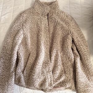 Altar'd State Cream Sherpa Jacket